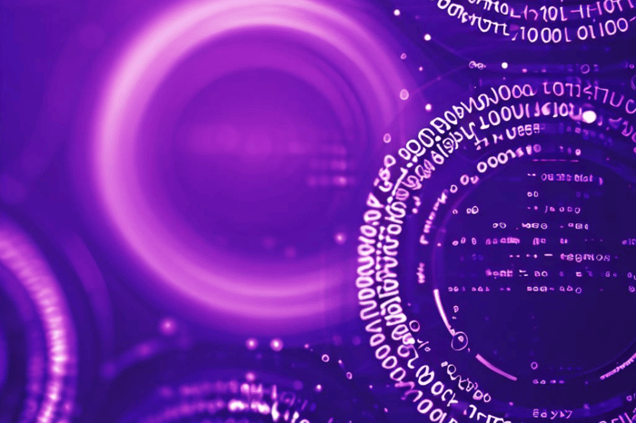 Purple circles coding